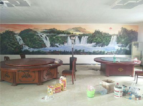 玉溪墙绘-写实风景