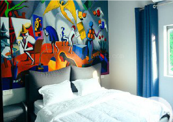 玉溪对于酒店的墙体彩绘而言更注重哪些方面？