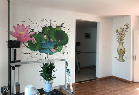 玉溪墙体彩绘相比墙纸的优势。