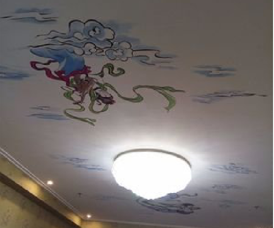 玉溪如何快速绘制天花板上的手绘墙？