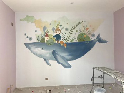 玉溪手绘墙的特点及优势。